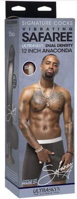 Фаллоимитатор с вибрацией Doc Johnson Safaree Samuels 12 Inch Cock, из слепка пениса, диаметр 5,1 см SO9856 фото