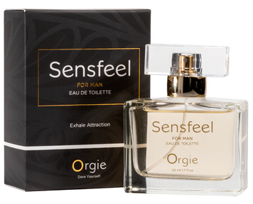 Мужская туалетная вода с бустером феромонов Orgie Sensfeel for Man (Цитрусовый древесный, 50 мл) SX1539 фото