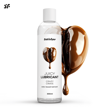Satisfyer Crazy Crave (Аромат кави) &mdash; Ароматизований лубрикант на водній основі, 300 мл SX2723 фото
