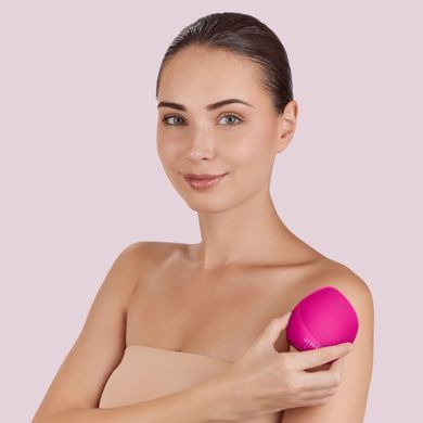 Ультразвуковая щетка для тела и интенсивный пилинг GESKE Sonic Body Brush&Intensive Exfoliator 7в1 magenta HB0355 фото