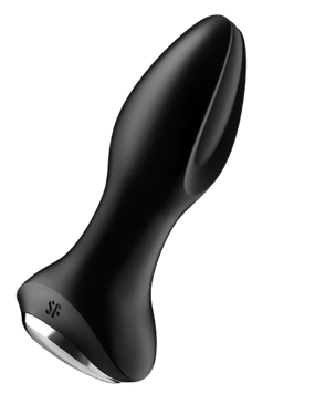 Анальна смарт-вібропробка із перлинним масажем Satisfyer Rotator Plug 2+ Black SO6279 фото