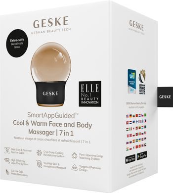 Массажер для лица и тела GESKE Cool&Warm Face and Body Massager 7в1 gray HB0298 фото
