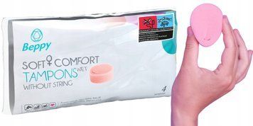 Женские гигиенические мягкие тампоны Beppy Soft+Comfort Tampons WET 4 шт BP1 фото