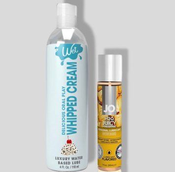 Wet Oral Play Whipped Cream (118 мл) + JO Juicy Pineapple (30 мл) LB805 фото