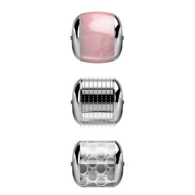 Электронный роллер для лица с микроиглами GESKE MicroNeedle Face Roller 9в1 pink HB0192 фото