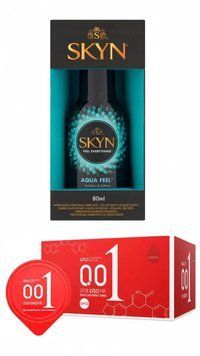 OLO Passionate Factor 10 шт та Лубрикант SKYN AQUA FEEL 80 мл SOS739 фото