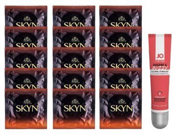 Комплект Skyn Warming 15 шт + System JO WARM & BUZZY SOS14526 фото