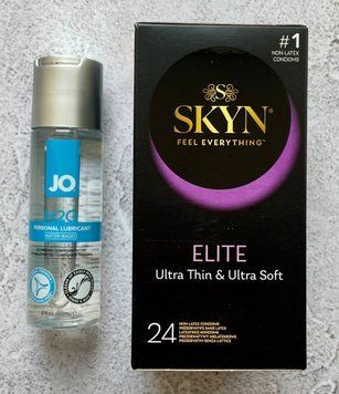 Набір Skyn Elite 24 шт + Лубрикант System JO H2O ORIGINAL (60 мл) SOS2694 фото