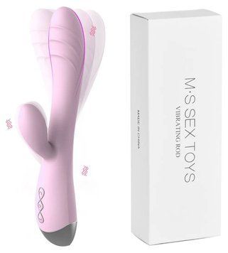 Вибратор для женщин M.S SEX TOYS vibrating rod PINK SO7666 фото