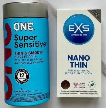 Набір 24 шт ONE Super Sensitive - EXS NANO Thin SOS3170 фото