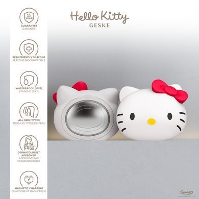 Ультразвуковая маска тепло и холод GESKE Sonic Warm&Cool Mask 8в1 в форме головы by Hello Kitty HB0596 фото