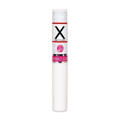 Стимулирующий бальзам для губ унисекс Sensuva &ndash; X on the Lips Bubble Gum с феромонами, жвачка SO4462 фото