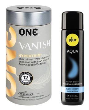 Набор 12 шт ONE Vanish + Pjur Aqua 100 мл SOS13071 фото