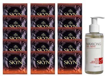 Комплект Skyn Warming 15 шт + Lovely Lovers MAXILONG Gel (150 мл) SOS14478 фото