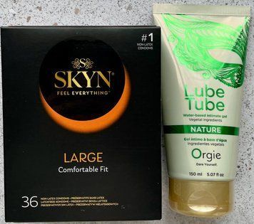Комплект SKYN Large, 36 шт + LUBE TUBE NATURE, 150 мл ORGIE SOS1108 фото