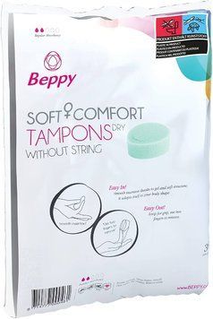 Женские гигиенические мягкие тампоны Beppy Soft+Comfort Tampons DRY 30 шт BP6 фото