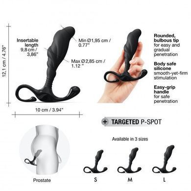 Ручний ергономічний масажер простати Dorcel Expert P size L SO5526 фото
