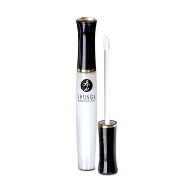 Стимулювальний блиск для губ Shunga LIPGLOSS &ndash; Sparkling Strawberry Wine (10 мл), ефект поколювання SO2554 фото