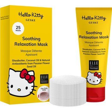 Заспокійлива та розслаблювальна маска GESKE Soothing Relaxation Mask by Hello Kitty Oval HB0622 фото