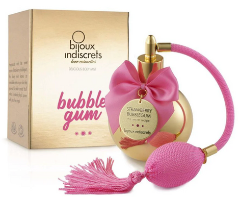 Парфюмированный мост для тела без спирта Bijoux Indiscrets Bubble Gum (Сладкий бабл-гам, 100 мл) SO5940 фото