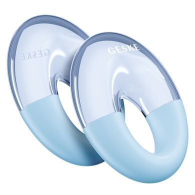 Масажер для очей GESKE Cool&Warm Eye Massager 7в1 aquamarine HB0307 фото