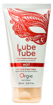 Змазка на водній основі із зігрівальним ефектом Orgie Lube Tube Hot (150 мл) 21067 фото