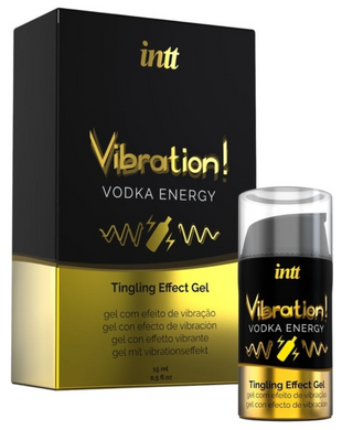 Рідкий вібратор зі смаком алкогольного енергетика INTT Energy Drink Vibration (15 мл) &mdash; з ефектом пульсації та зігрівання SO2919 фото