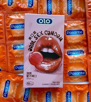 Набір OLO Oral Candy смакові 10 шт + Pasante Warming 20 шт SOS1163 фото