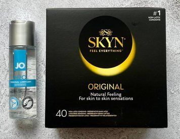 Набір SKYN Original 40 шт + Лубрикант System JO H2O ORIGINAL (60 мл) SOS2700 фото