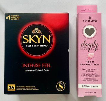 Комплект Skyn Intense Feel 36 шт - Спрей Sensuva Deeply Love You Cotton Candy (29 мл) SOS2897 фото