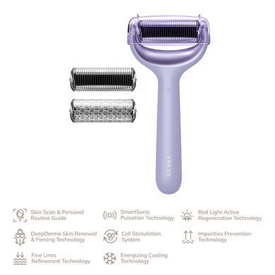 Электронный роллер для лица и тела с микроиглами GESKE MicroNeedle Face&Body HB0200 фото