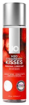 Оральный лубрикант System JO H2O Flavors - Strawberry Kisses (Клубничные поцелуи), 120 мл SO1672 фото
