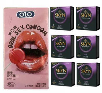 Набор SKYN Elite 3x6 (18 шт) и OLO Oral Candy 10 шт SOS254 фото