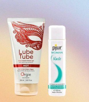 Набор - Лубрикант ORGIE LUBE TUBE HOT, 150 мл и Лубрикант Pjur Woman Nude &mdash; 100 мл LB38 фото