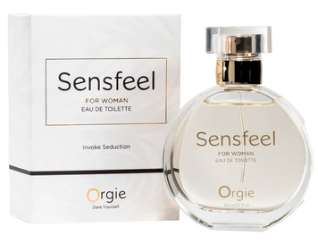 Женская туалетная вода с бустером феромонов Orgie Sensfeel for Woman (Деревянный цветочно-фруктовый, 50 мл) SX2186 фото