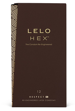 Ультрапрочные презервативы LELO HEX Respect XL увеличенного размера (12 шт) SX1295 фото