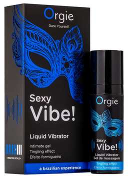 Orgie Sexy Vibe! Classic (15 мл) &mdash; рідкий вібратор-гель із ефектом поколювання 21197 фото
