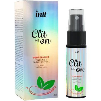 Возбудительный спрей для клитора Intt Clit Me On Peppermint Cooling Effect 12 мл ST145 фото