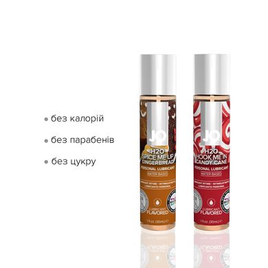 Рождественский набор лубрикантов System JO Naughty or Nice Gift Set – Candy Cane & Gingerbread 2х30 SO6163 фото