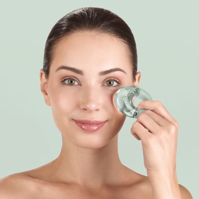 Массажер для глаз GESKE Cool & Warm Eye Massager 7в1 green HB0310 фото