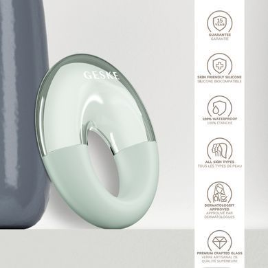 Массажер для глаз GESKE Cool & Warm Eye Massager 7в1 green HB0310 фото