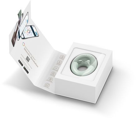 Массажер для глаз GESKE Cool & Warm Eye Massager 7в1 green HB0310 фото