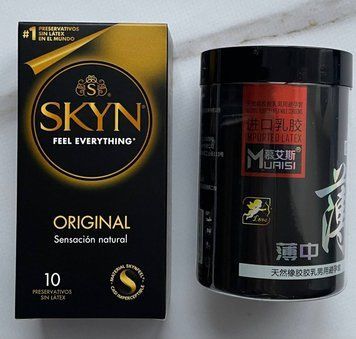 Набір SKYN Original 10 шт + Muaisi 0.02 мм Black 12 шт SOS2753 фото