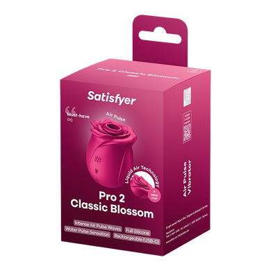 Вакуумный стимулятор клитора Satisfyer Pro 2 Classic Blossom &ndash; расцветай от удовольствия SO8775 фото