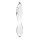Двусторонний стеклянный дилдо Satisfyer Dazzling Crystal 1 Transparent, очень прочный, без стопора SO8785 фото 3