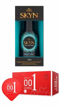 OLO Passionate Factor 10 шт та Лубрикант SKYN AQUA FEEL 80 мл SOS385 фото