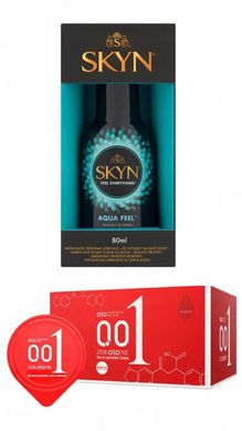 OLO Passionate Factor 10 шт и Лубрикант SKYN AQUA FEEL 80 мл SOS385 фото