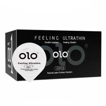 Набір OLO 0.01 Feeling Ultrathin Black (ультратонкі) 10 шт OLO1 фото