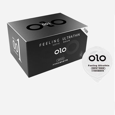 Набір OLO 0.01 Feeling Ultrathin Black (ультратонкі) 10 шт OLO1 фото