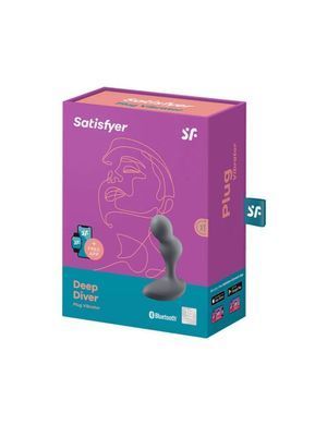 Смарт-массажер простаты Satisfyer Deep Diver Grey SO6083 фото